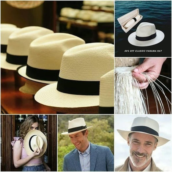 (Last Day Promotion – 50% OFF) – Classic Panama Hat-Handmade In Ecuador
