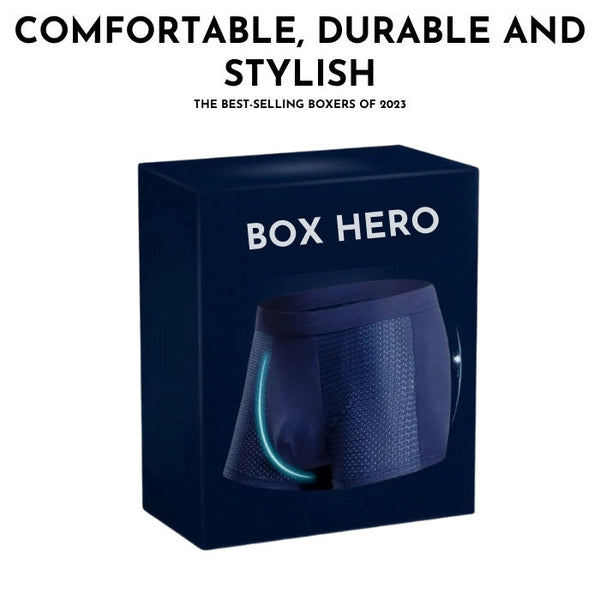 BoxHero – Pack Of 10 Bamboo Fiber Boxer Briefs – Buy 5, Get 5