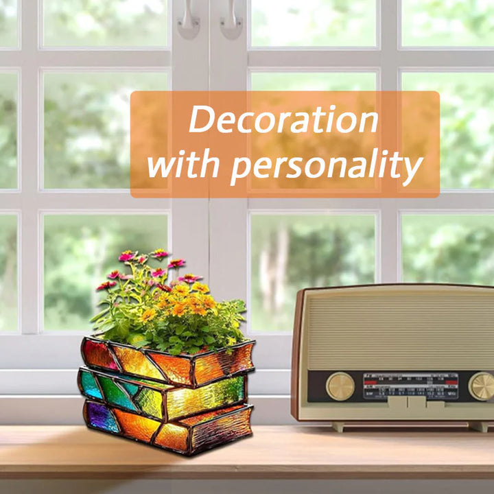 Stacked books Resin crafts Desk ornaments – apoping