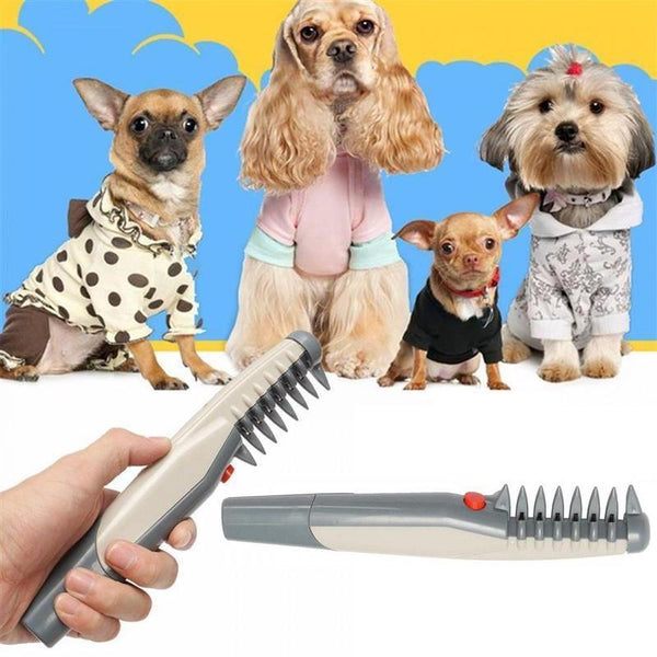 Electric Pet Grooming Comb | Pain-Free Trimmer