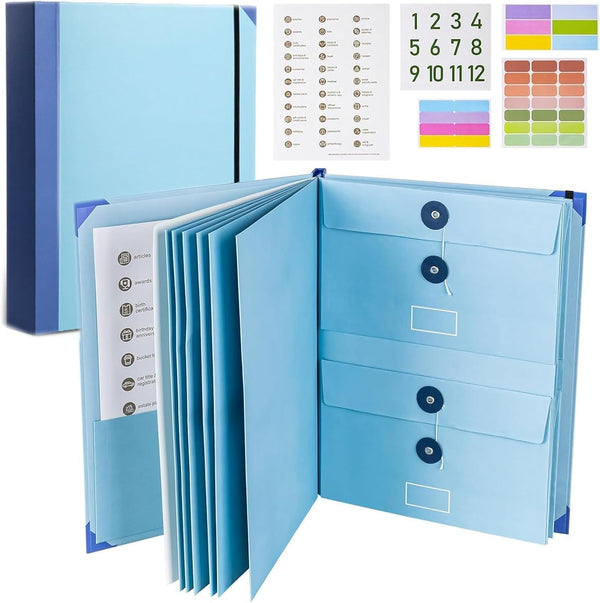 Document Organizer, If I Die Binder - Veleron Life Organizer for Important Papers
