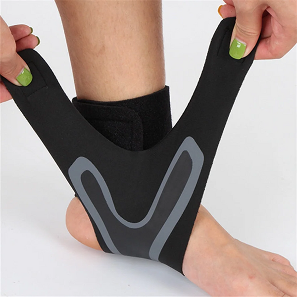 1 Pair Plantar Ankle X Wrap Brace Support Compression Sleeve