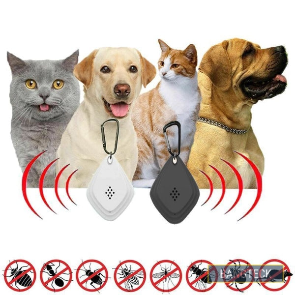 Ultrasonic Flea & Tick Repeller For Dogs & Cats
